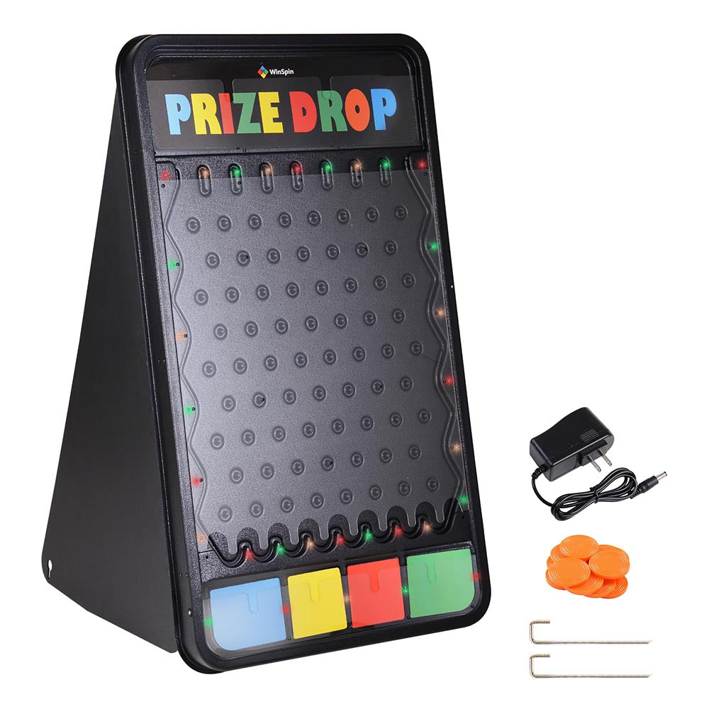 Yescom 41x25 Custom LED Prize Drop Disk Drop Game Board Plinking Image