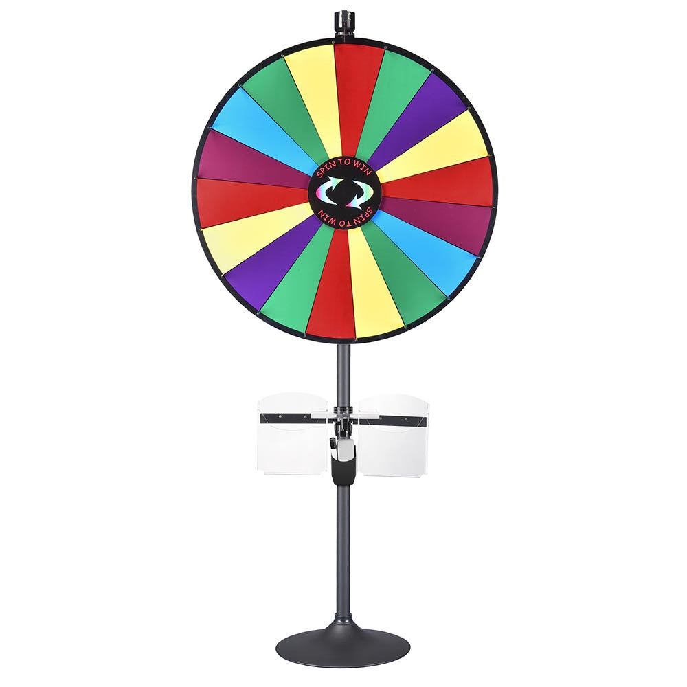 Yescom 36" Prize Wheel Floor Stand Tabletop 18-Slot Image