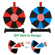 Yescom 12" 10 Slot Custom Prize Wheel Tabletop Image