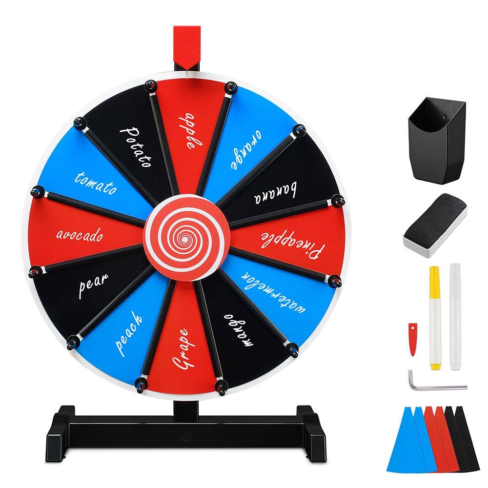 Yescom 15" Prize Wheel Tabletop Floor Stand 12-Slot Image