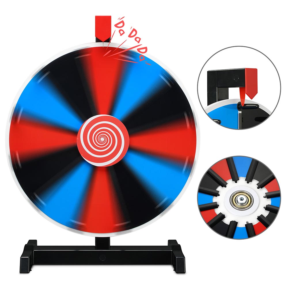 Yescom 15" Prize Wheel Tabletop Floor Stand 12-Slot Image