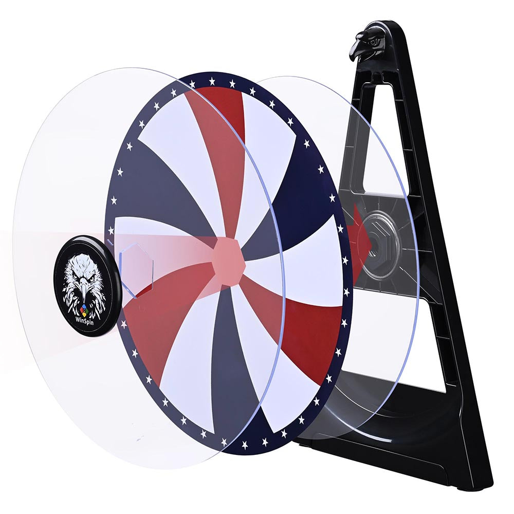 Yescom 12" Personalized Prize Wheel Templates(4x) Image