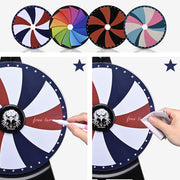 Yescom 12" Personalized Prize Wheel Templates(4x) Image