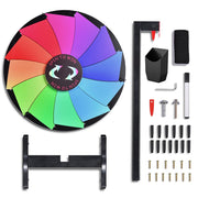 Yescom 18" Prize Wheel Tabletop Custom Wheel 12-Slot Image