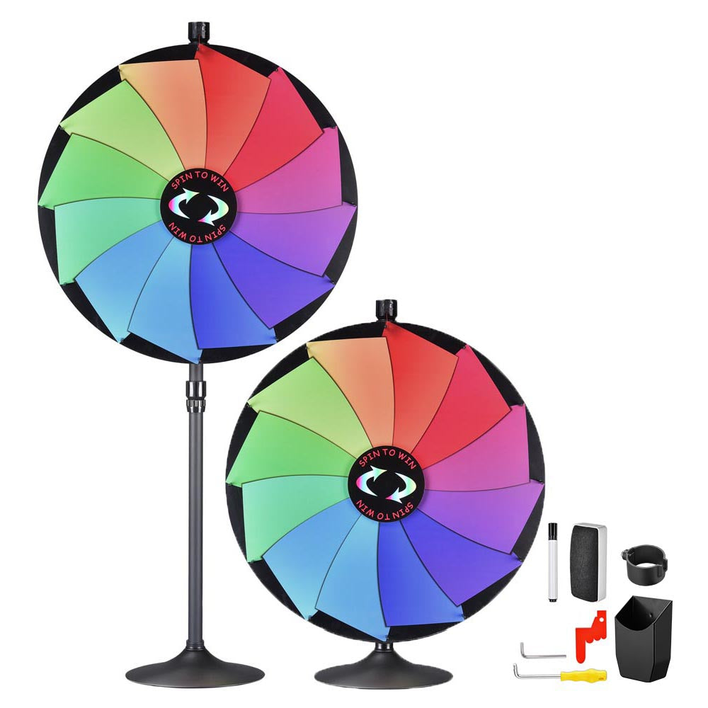 Yescom 36" Prize Wheel Tabletop Floor Stand 12-Slot Image