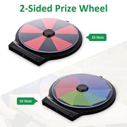 Yescom Drinko Game Wheel Tabletop Dry Erase Prize Wheel 10" Image