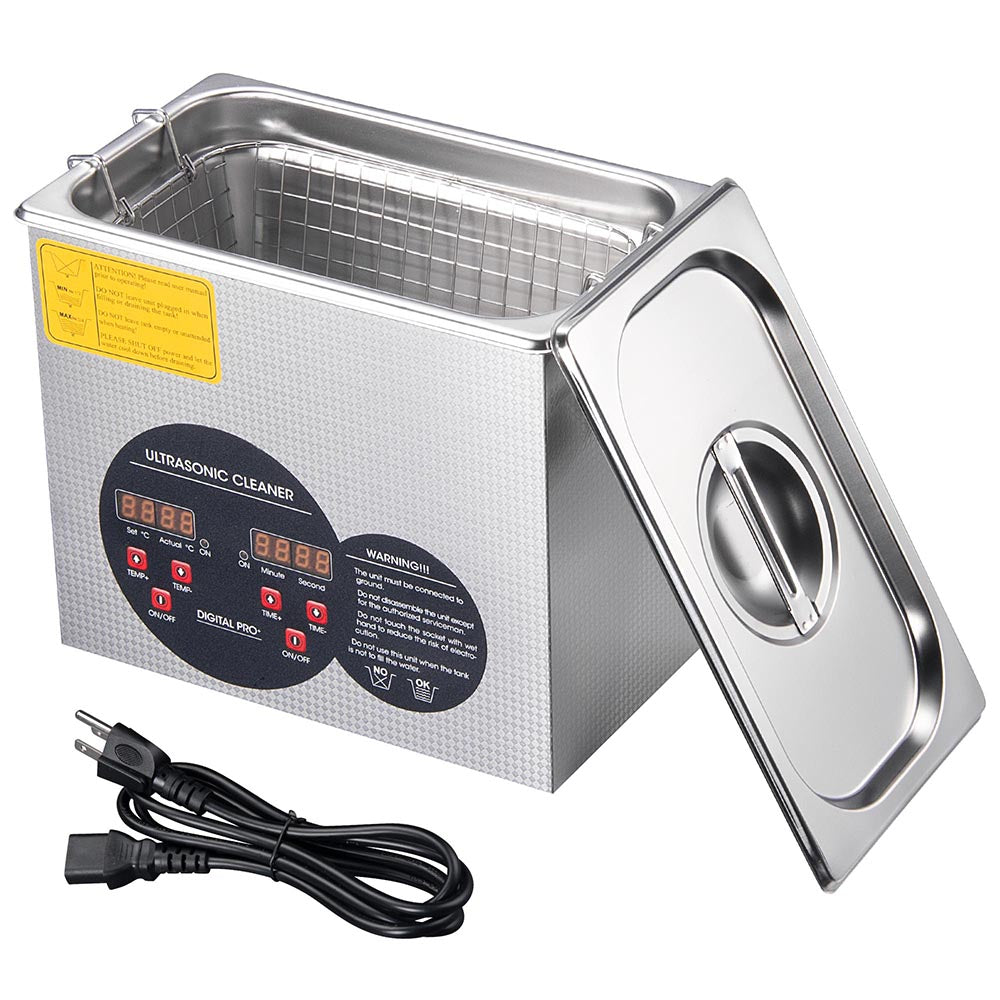 Yescom 3L Stainless Steel Digital Ultrasonic Cleaner Machine Image