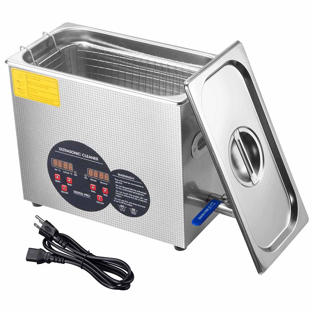 Yescom 6L Stainless Steel Digital Ultrasonic Cleaner Machine Image