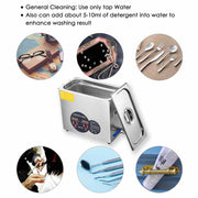 Yescom 6L Stainless Steel Digital Ultrasonic Cleaner Machine Image