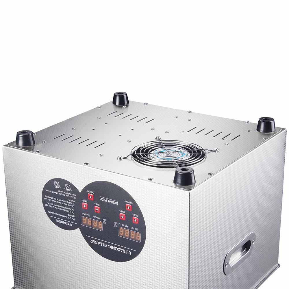 Yescom 15L Stainless Steel Digital Ultrasonic Cleaner Machine Image