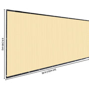 Yescom Fence Screen 90% Privacy Windscreen 6'x50' Image