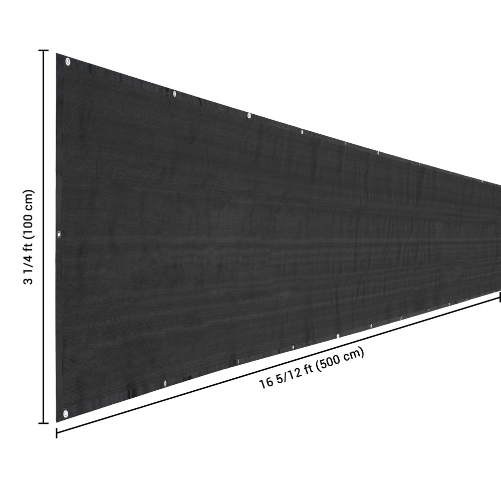 Yescom Fence Screen 90% Privacy Windscreen 3'x16' Image