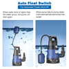 Yescom 750w 1 HP Pool Dirty Water Submersible Pump