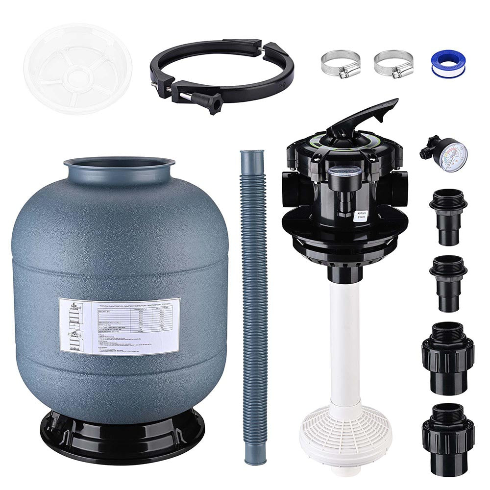 Yescom 16" Sand Filter In / Above Ground SPA Swimming Pool Image