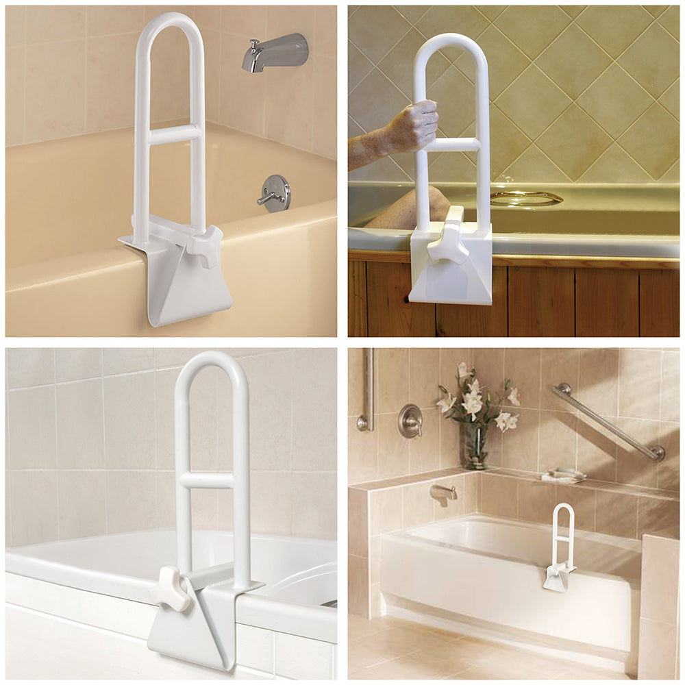 Yescom Bathroom Bathtub Grab Bar Shower Safety Handrail Adjustable Image