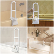 Yescom Bathroom Bathtub Grab Bar Shower Safety Handrail Adjustable Image