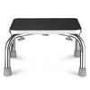 Yescom Medical Single Step Stool Footstool Chrome Steel Non-skid Rubber