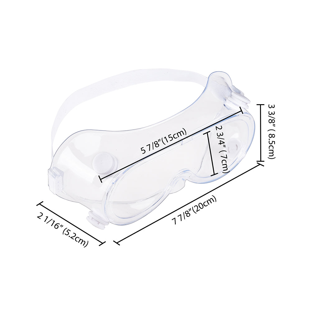 Yescom Disposable Safety Goggles Anti Fog Protective Eyewear Image