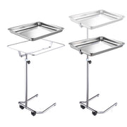 Yescom Mayo Stand Foot Operated Medical Equipment Chrome Pole Image