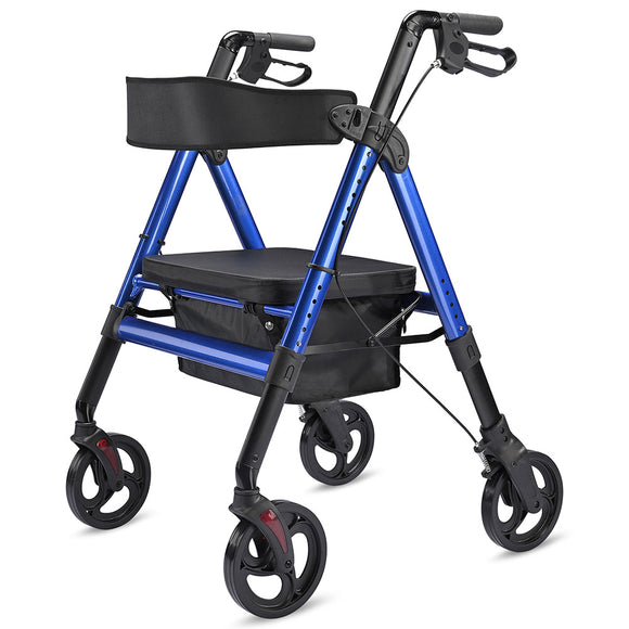 Yescom Rollator Walker with Seat Backrest 8