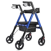 Yescom Rollator Walker with Seat Backrest 8