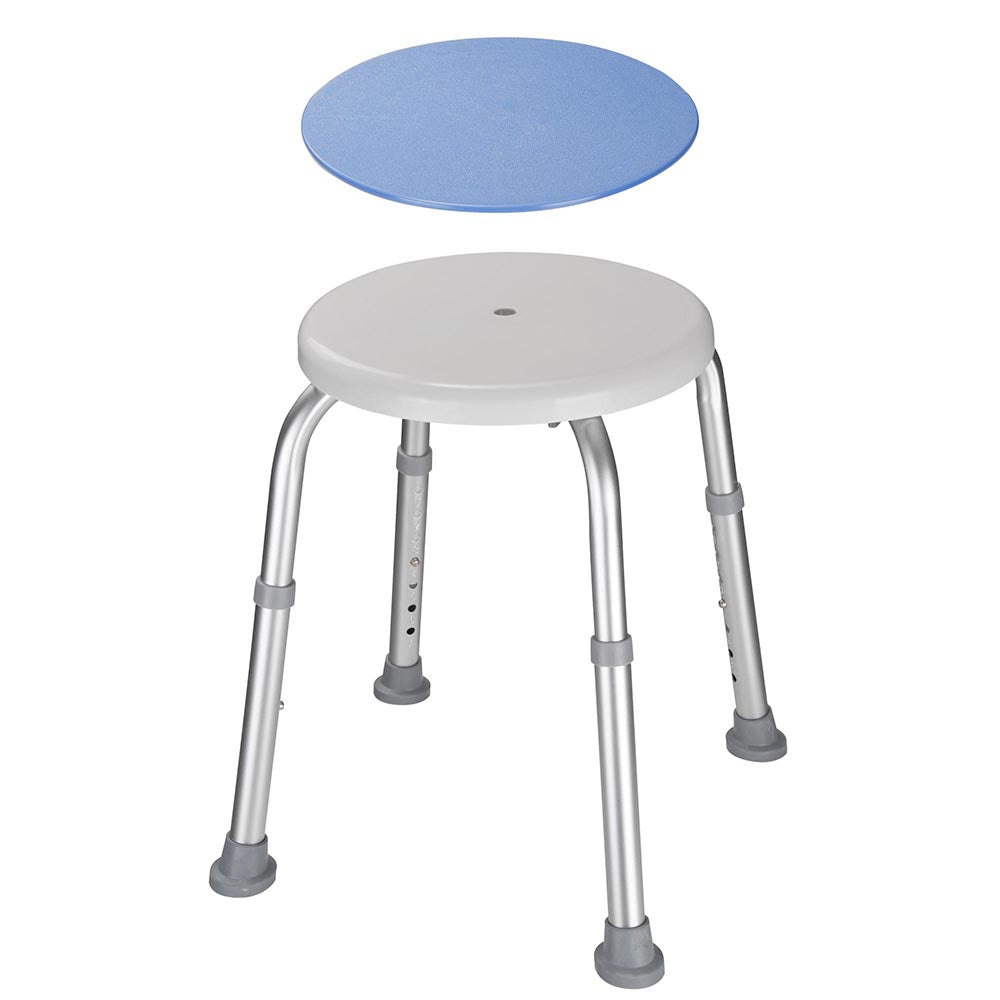 Yescom Shower Safety Stool with Rotating Seat Medical Bath Image