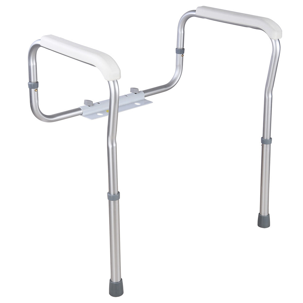 Yescom Handicap Toilet Safety Rail Grab Bar 375lbs Support Adjustable Image