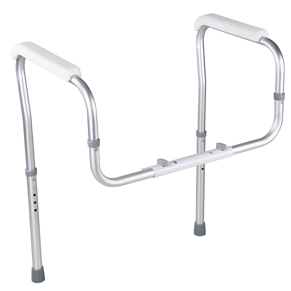 Yescom Handicap Toilet Safety Rail Grab Bar 375lbs Support Adjustable Image