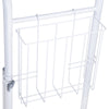 Yescom Freestanding Toilet Safety Rail Handrail with Magazine Rack