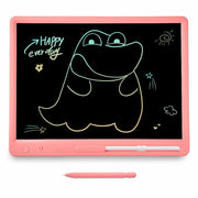 Yescom 15in LCD eWriting Tablet Colorful Screen Electronic Notepad, Pink Image