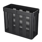 Yescom Mobile Computer Cart Metal Storage Basket, Black Image