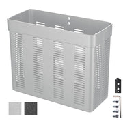 Yescom Mobile Computer Cart Metal Storage Basket Image