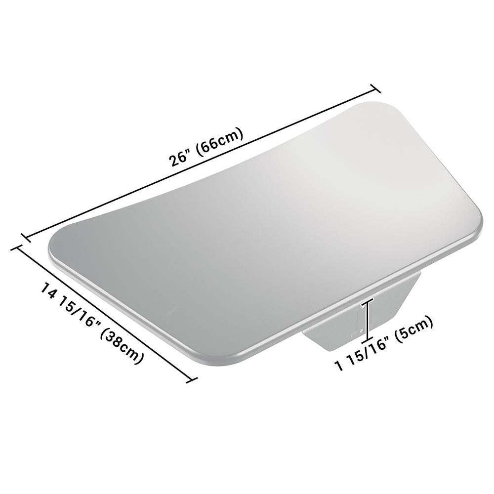 Yescom Mobile Computer Cart Pull Out Keyboard Tray Image