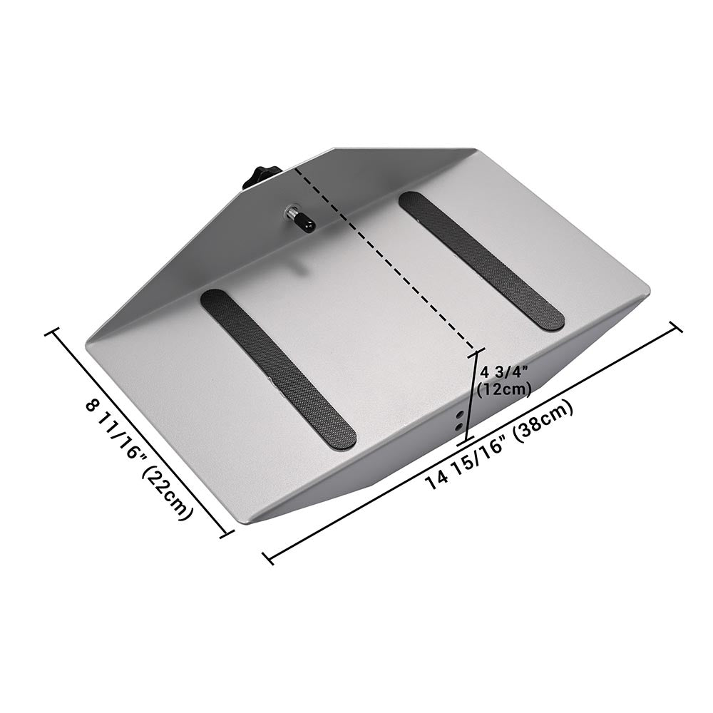 Yescom Mobile Computer Cart CPU Stand with Side Support Image