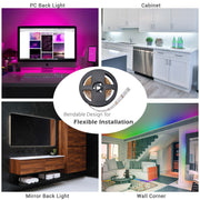 Yescom LED Light Strip Kit w/ Controller 6.6ft 60-LEDs Image