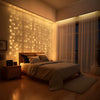 Yescom Curtain Fairy Lights APP & Remote Music Sync Color-Changing