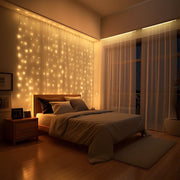 Yescom Curtain Fairy Lights APP & Remote Music Sync Color-Changing Image