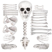 Yescom Bag of Skeleton Bones Props 28Pc Set for Halloween Party Image