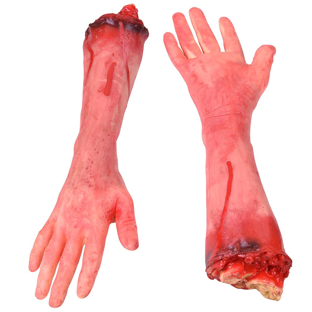 Yescom 5X Bloody Hands Foot Leg Body Parts Set for Halloween Party Image