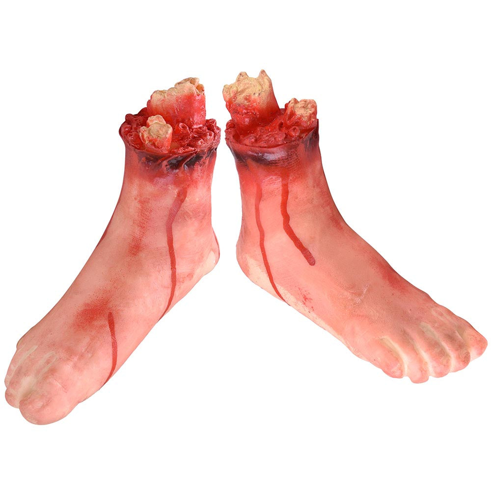 Yescom 5X Bloody Hands Foot Leg Body Parts Set for Halloween Party Image