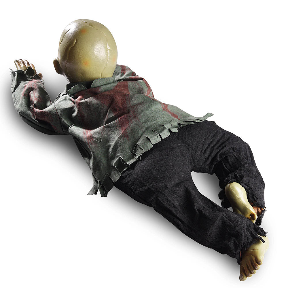 Yescom Animated Crawling Baby Zombie Halloween Decoration Prop Image