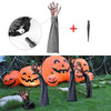 Yescom Halloween Decoration Props Zombie Hands with Lawn Stakes 4-Pair