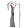 Yescom Halloween Decoration Props Zombie Hands with Lawn Stakes 4-Pair