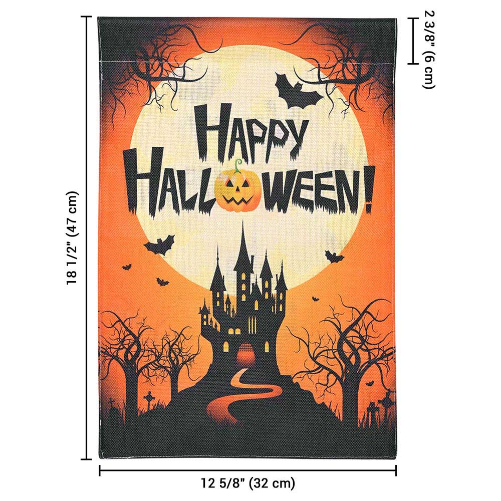 Yescom Small Halloween Flag Garden Outdoor Flag 12x18" Image