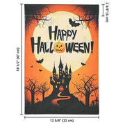 Yescom Small Halloween Flag Garden Outdoor Flag 12x18" Image