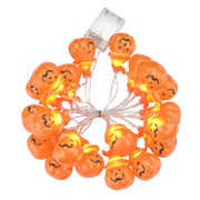 Yescom 10Ft Halloween String Lights Orange Pumpkin 20 LEDs Image