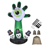 Yescom Inflatable Monster Hand Eyeball Motion Activated Sound Image