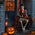 Yescom 5.4ft Skeleton LED Eyes Halloween Decor Cowboy Sound Activated Image