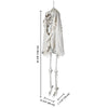 Yescom 5.4ft Skeleton Halloween Decoration Posable with Two Heads