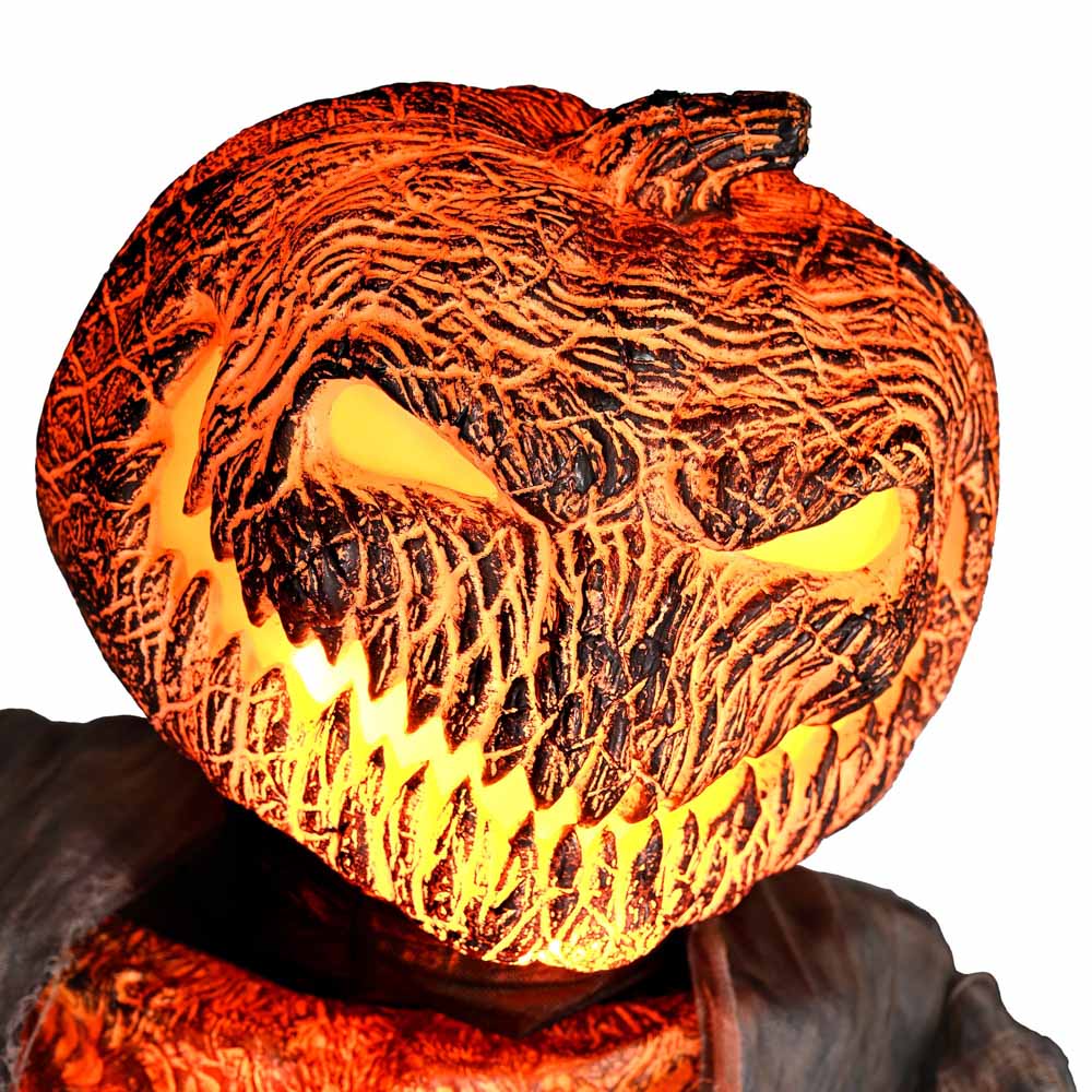 Yescom Halloween Pumpkin Scarecrow Motion & Touch Activated 7ft Image